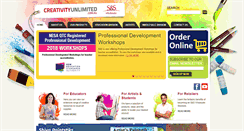 Desktop Screenshot of creativityunlimited.com.au